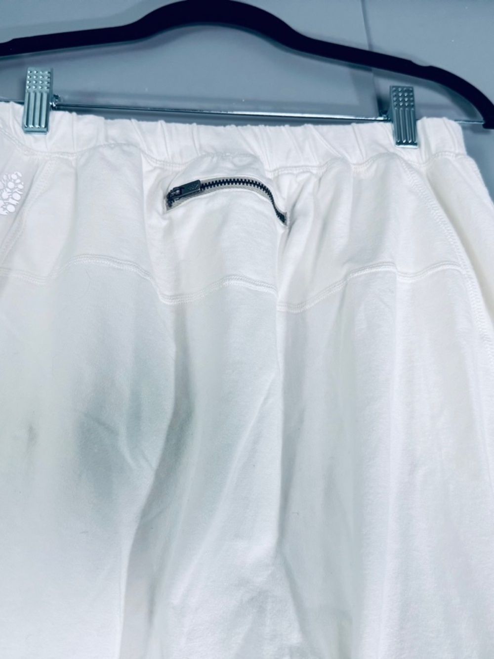 Free People Movement White Harem Pants SZ S - Picture 3 of 4